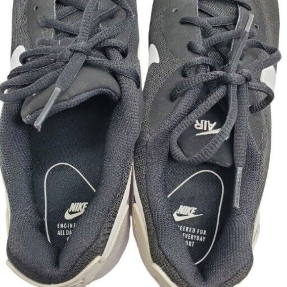 Nike Air Black Running Shoes Sneakers Trainers Athletic Women's Size 10.5 - Picture 8 of 10